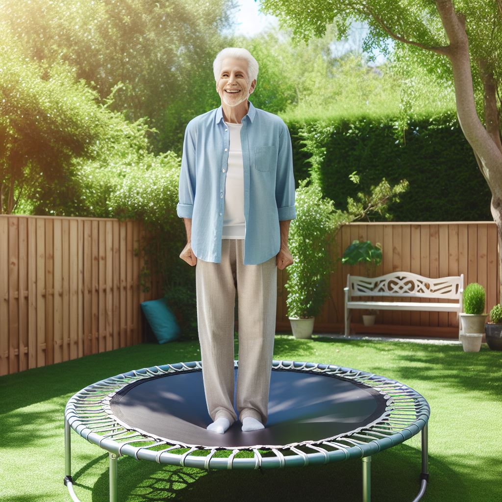 Rebounder Exercises for Seniors: A  Guide to Fall Prevention