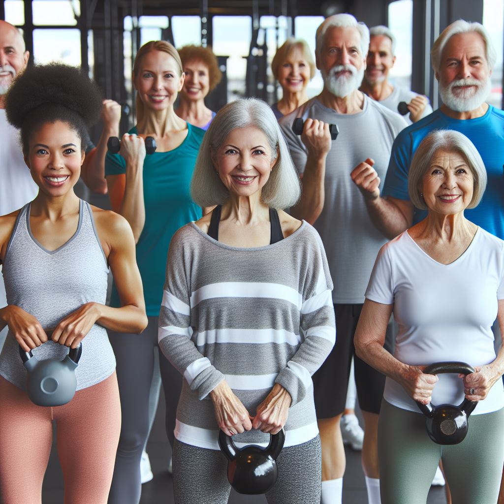 Kettlebell Exercises for Seniors: A Path to Fall Prevention